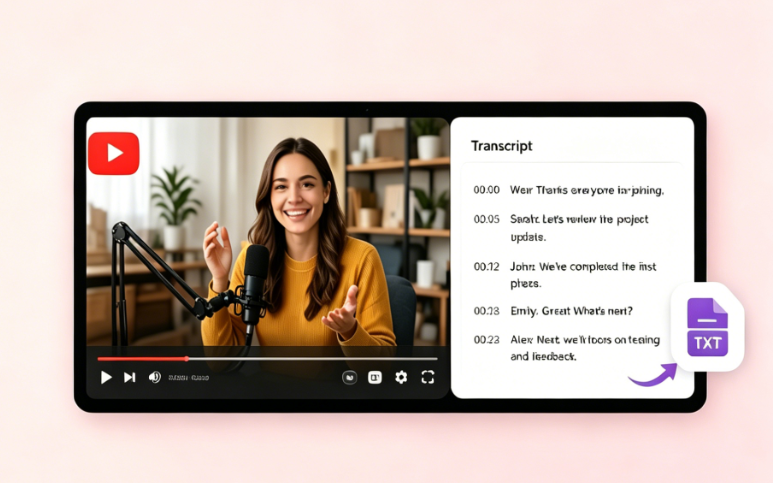 Convert Video to Text for YouTube Content