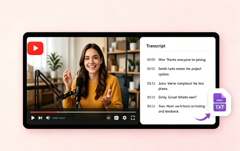 Convert Video to Text for YouTube Content